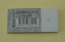 Küçük Numaralı Fiş